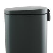 Spirella Pedálový odpadkový kôš soft-close Akira 50 l, matná sivá