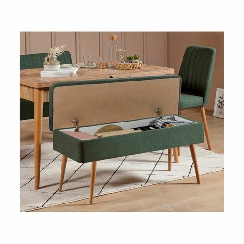 Zestaw jadalniany Vina Atlantic Pine and Green I, 5 szt.