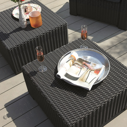 Keter California kerti asztal 68 x 68 x 35 cm,grafit