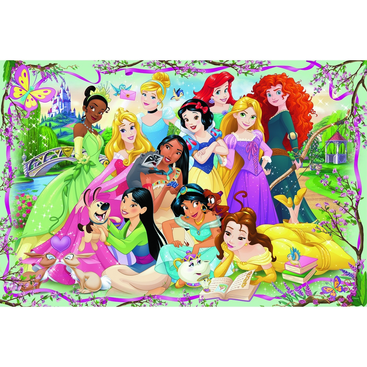 Obrázok TREFL Puzzle Disney princezny: Setkání princezen 260 dílků