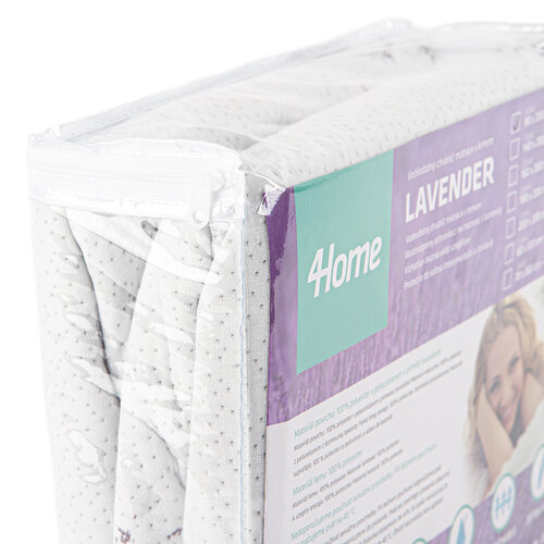 4Home Lavender gumifüles matracvédő, 200 x 200 cm