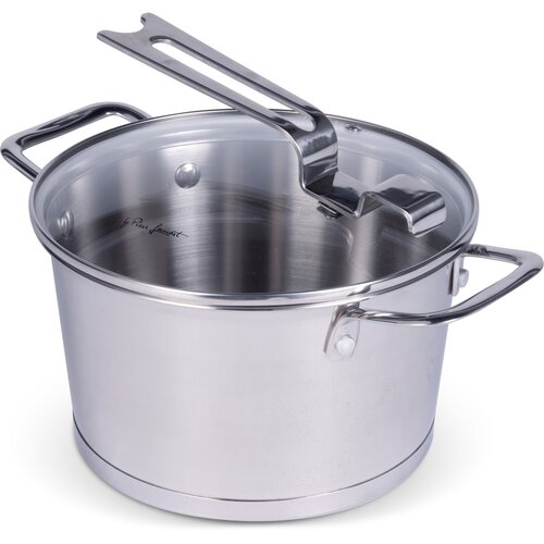 Lamart LT1273 cratiță cu capac Conic diametru 18 xînălțime 10 cm