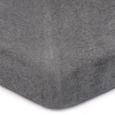 4Home Махрове простирадло темно-сірий, 90 x 200 см