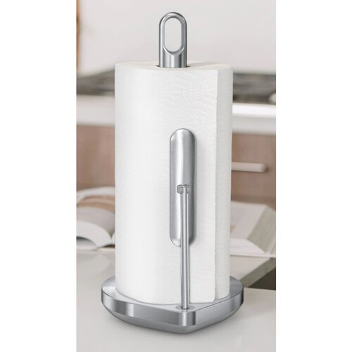 Simplehuman Papírtörlő tartó, 17 cm-estekercsekhez, csiszolt rozsdamentes acél