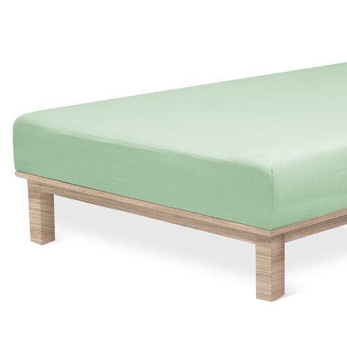 4Home jersey sheet Luxury green , 180 x 200 cm
