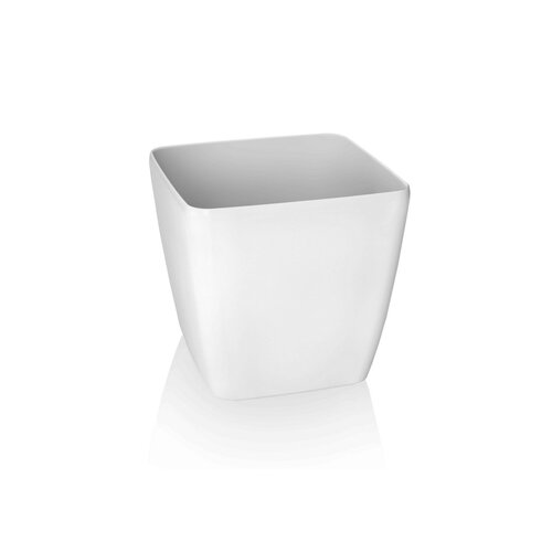 Flower Lover Lonec za cvetlico Quadrato Easy bela,22 cm