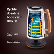 Lauben Rýchlovarná kanvica 17CR
