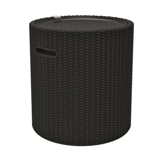 Keter Ablagetisch Cool Stool 39 l, anthrazit