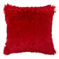 Obliečka na vankúšik Chlupáč Peluto Uni červená, 40 x 40 cm