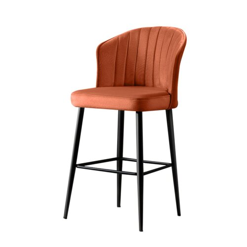 Set de scaune de bar Rubi Tile Red and Black, 2 buc.