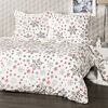 4Home Posteljnina iz mikroflanele Snowflakes, 140