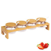 Westmark Stojalo za marmelade 4x 200 ml TAPAS andFRIENDS