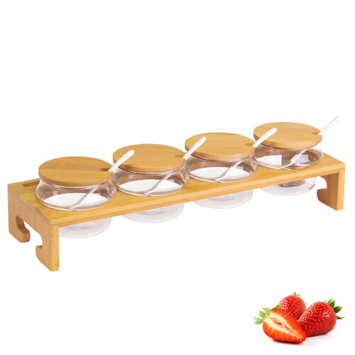 Westmark Stojalo za marmelade 4x 200 ml TAPAS andFRIENDS