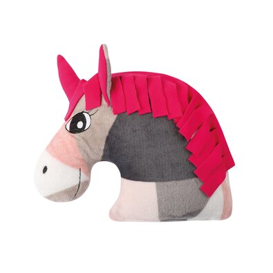 Bellatex Oblikovana blazina Unicorn roza, 46 x 40cm