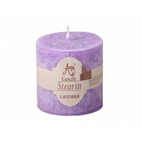 Stearínová sviečka Capri Levanduľa, 5 cm