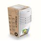 Sortibox Szelektív hulladékgyűjtő kosarak fehér, 25 l, 4 db,