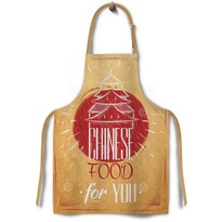 Domarex Zástěra Cucine Mondo China, 65 x 75 cm Domarex Zástěra Cucine Mondo China, 65 x 75 cm