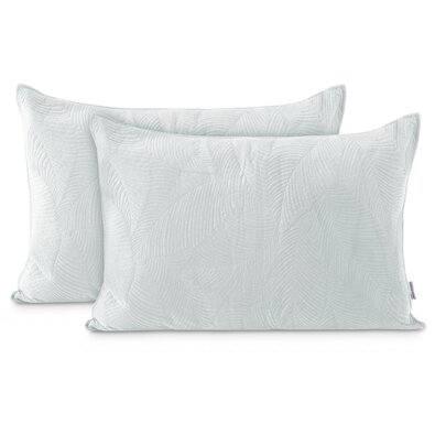 Restilo Oboustranný povlak na polštář Plasha stříbrná, 50 x 70 cm, 2 ks