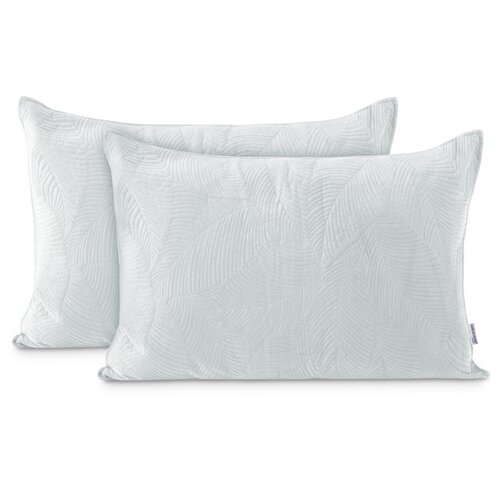 Restilo Obojstranná obliečka na vankúš Plasha strieborná, 50 x 70 cm, 2 ks