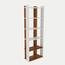 Knihovna Sakran White and Walnut