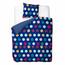 DecoKing Bavlnené obliečky Blue Dots, 135 x 200 cm, 80 x 80 cm