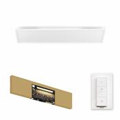 Philips Hue 32163/31/P6 stropné LED svietidlo Aurelle 120 x 30 cm, 55 W, biela