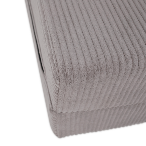 Skladacie kreslo / matrac PELOS, sivá