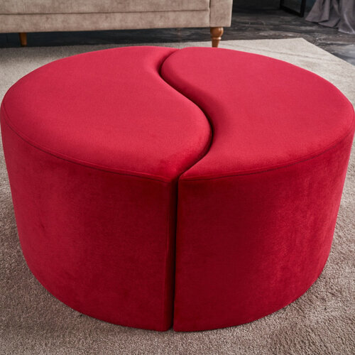 Taburet Alis Puf Red