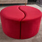 Taburet Alis Puf Red