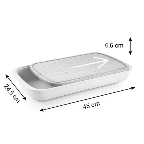 Tescoma Placă de tăiat cu rezervor ONLINE 45 x 25cm