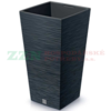 FURU SQUARE 24 cm-es virágtartó, antracit