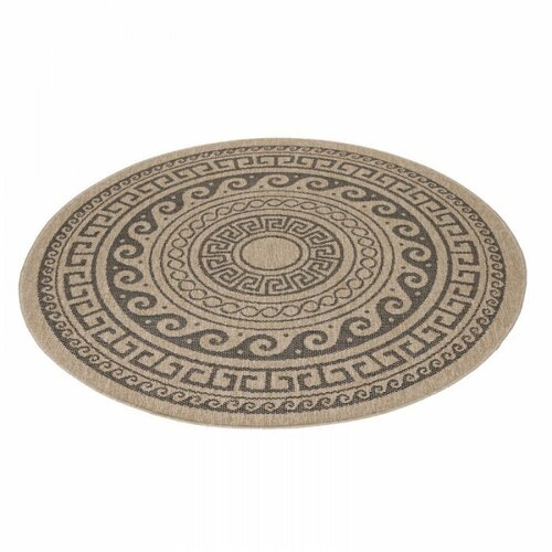 Teppich Comilla 0887 Black, Durchmesser 160 cm