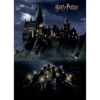 Otroška fotografska ozadja Harry Potter HogwartsNight 182 x 252 cm, 4 deli