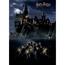 Tapet foto pentru copii Harry Potter HogwartsNight 182 x 252 cm, 4 părți