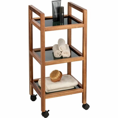 Wenko Pojizdný regál FONDI –  3 police