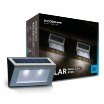 Modee solarna lampa ścienna LED ML-WS108, 2 szt.