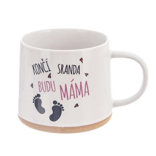 Orion Ceramiczny kubek Będę mamą, 0,63 l