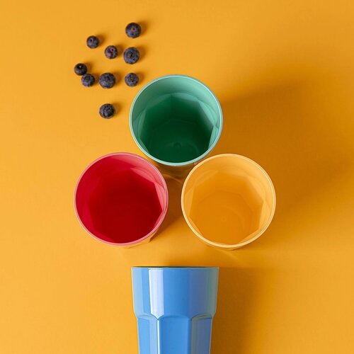 Set de 4 pahare, 400 ml