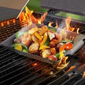 Tigaie pentru grătar BBQ pentru legume Novara, 30x 30 cm