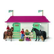 Schleich - Casă mare cu grajduri și accesorii96 cm