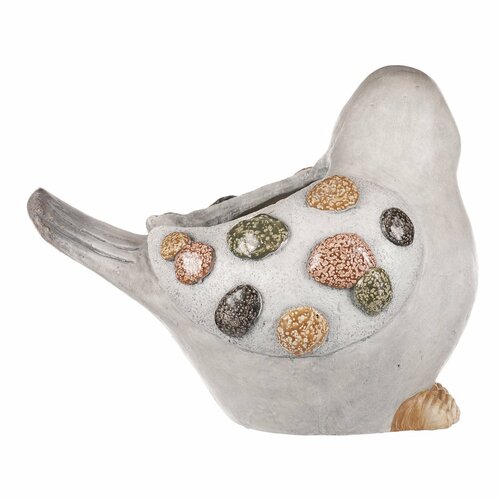 Ghiveci de flori Birdie, 34 x 27 x 23 cm, MgO