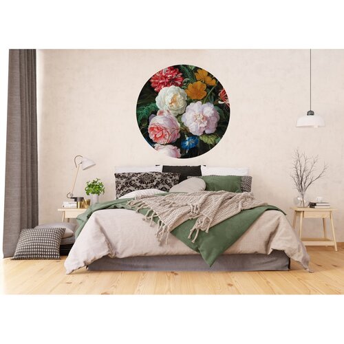 Kör alakú fotó tapéta Régi festmény 125 x 125 cm ,2 részes