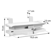 Tescoma Závěsný držák sáčku na odpadky FlexiSPACE