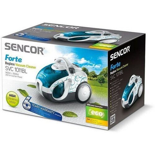 Sencor SVC 1011BL-EUE2 podlahový vysavač modrá