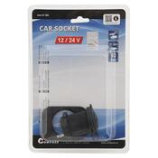 Compass Zásuvka s krytom, 12 V / 24 V