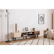 Clark Walnut and Beige TV-állvány