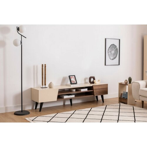 Măsuță TV Clark Walnut and Beige