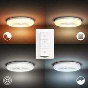 Philips Hue 34189/31/P6 stropné LED svietidlo  Struana 32 W, biela