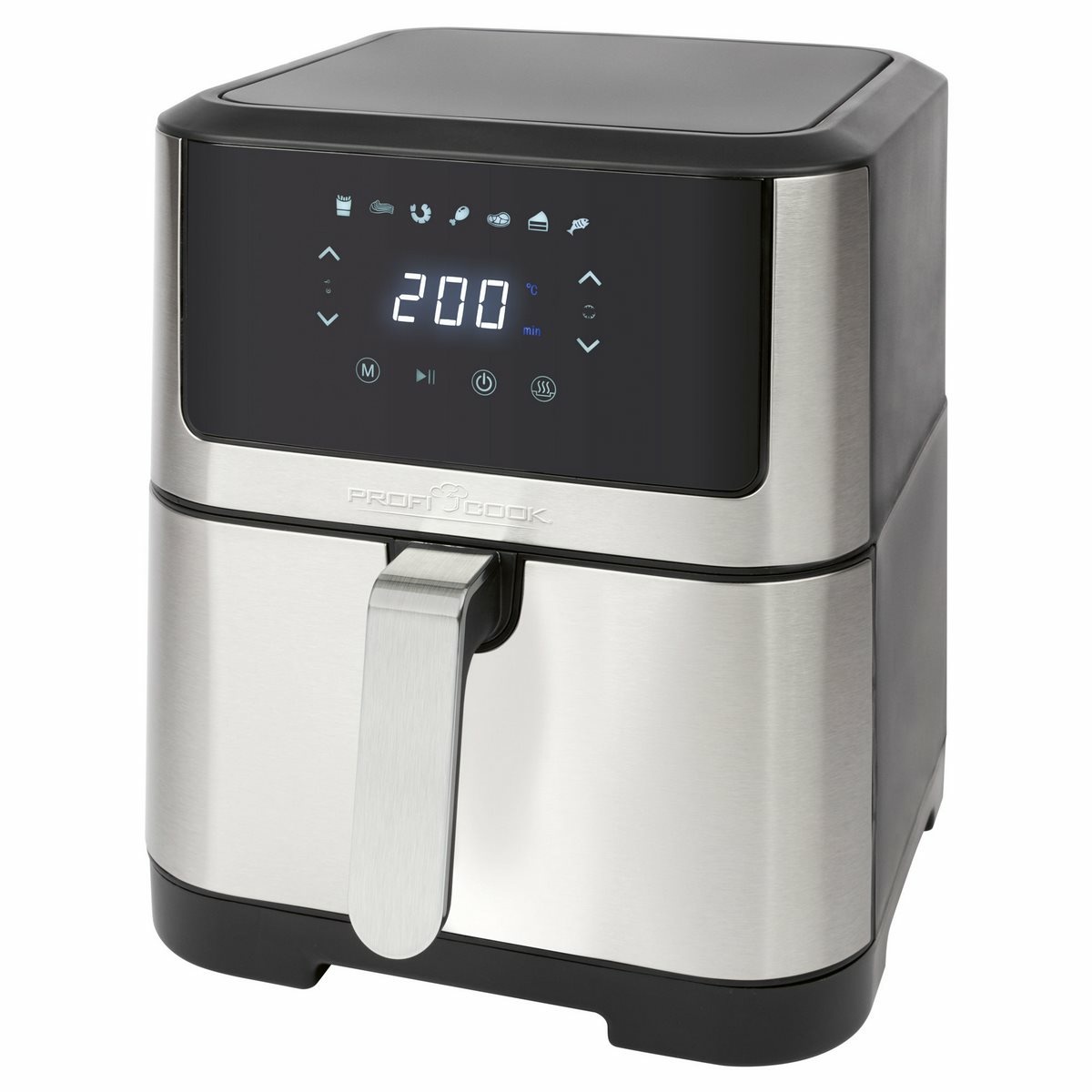 ProfiCook FR 1269 H forrólevegős fritőz, 8 l