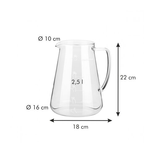 Tescoma Sörös kancsó myBEER, 2,5 l,  termék 2. képe